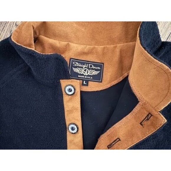 Straight Down Foothill V2 Placket - Indigo Size Mens Large - Picture 5 of 8